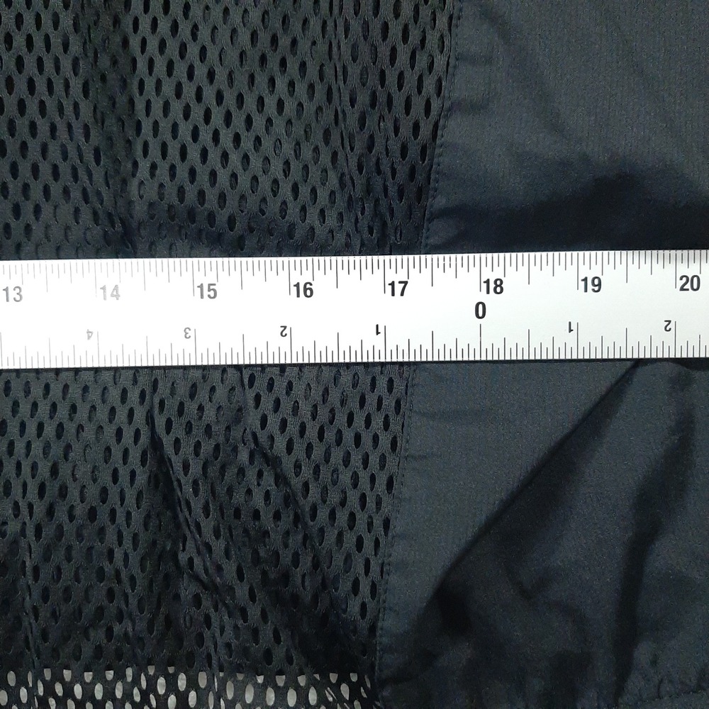 Adidas Primeblue Windbreaker Mens 4XL Black Full Zip Mesh Back Ruched Sleeves - Picture 7 of 16